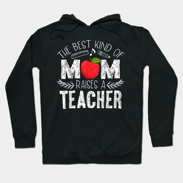 The Best Kind of Mom Raises a Teacher Shirt Mothers Day Gift Hoodie by johnbbmerch